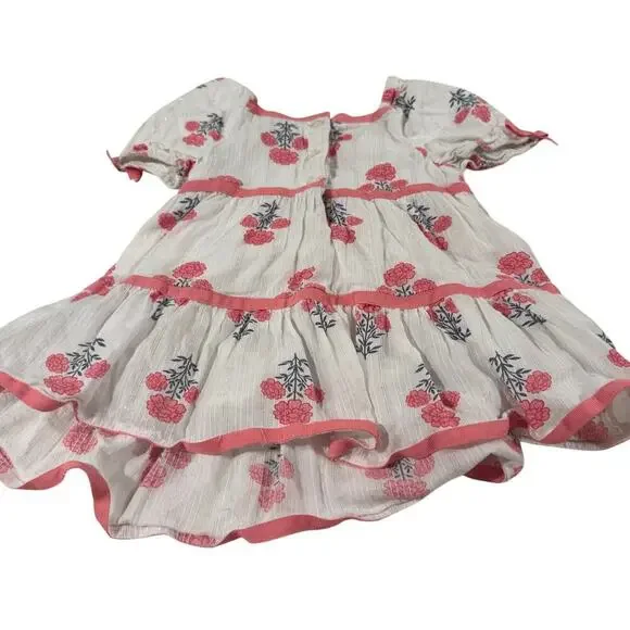 Haute Hippie Toddler Girl 3T Floral Dress - Picture 5 of 6
